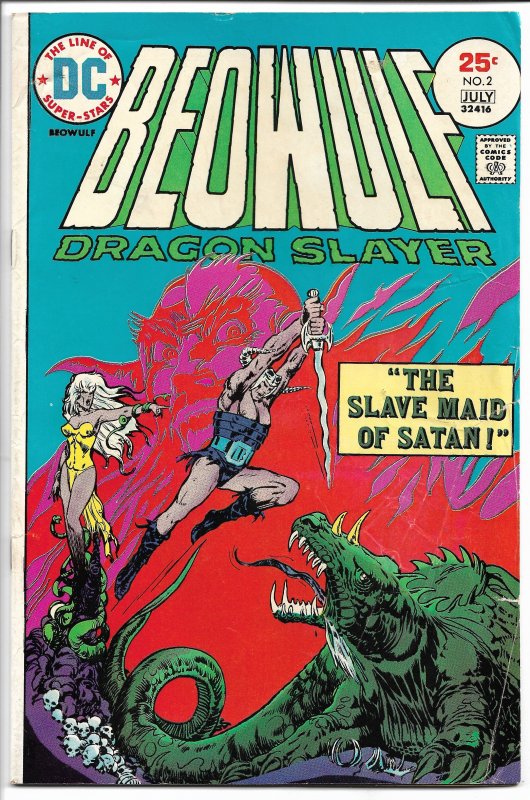 Beowulf Dragon Slayer #2 - June/July, 1975 (VF-)