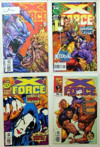 X-Force Lot of 4 #45, 53, 62, 90 (1995) Marvel Comics 1st Print Comic Books