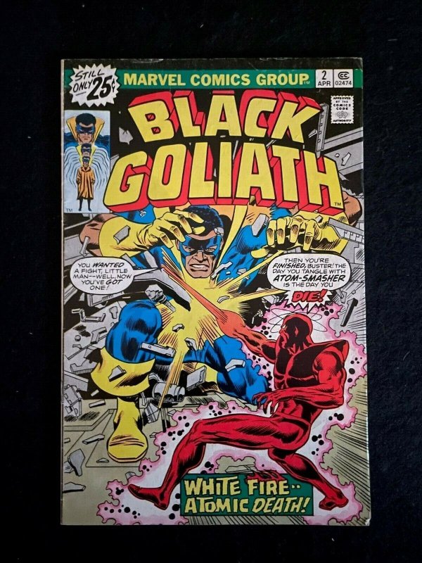 Black Goliath FULL RUN 1-5 1st Solo and Origin, 1st Atom Smasher 1976 Bronze AGE