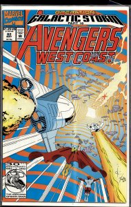 Avengers West Coast #82 (1992) West Coast Avengers / Avengers West Coast [Key...