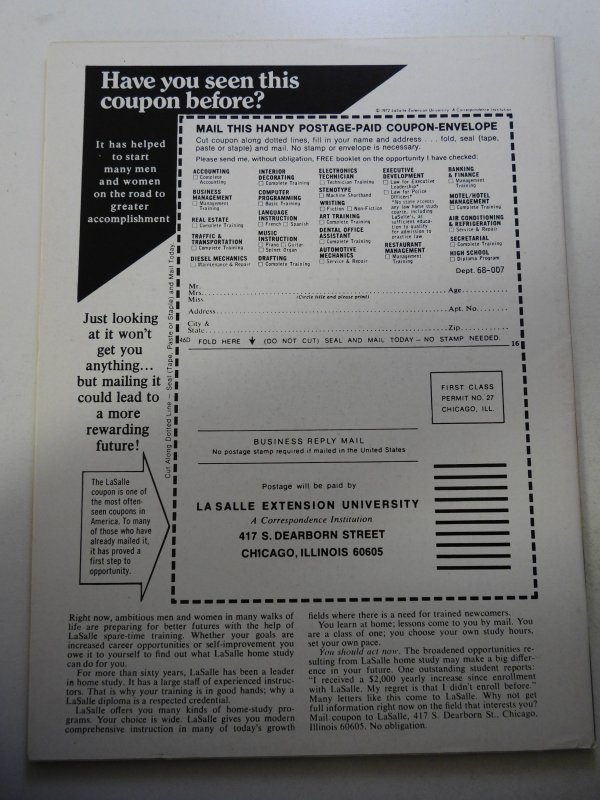 Dracula Lives #13 (1975) FN+ Condition