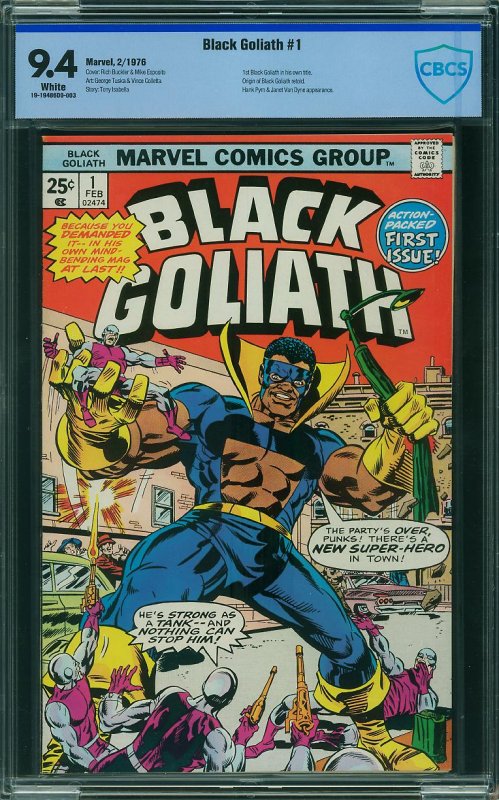 Black Goliath #1 (Marvel, 1976) CBCS 9.4