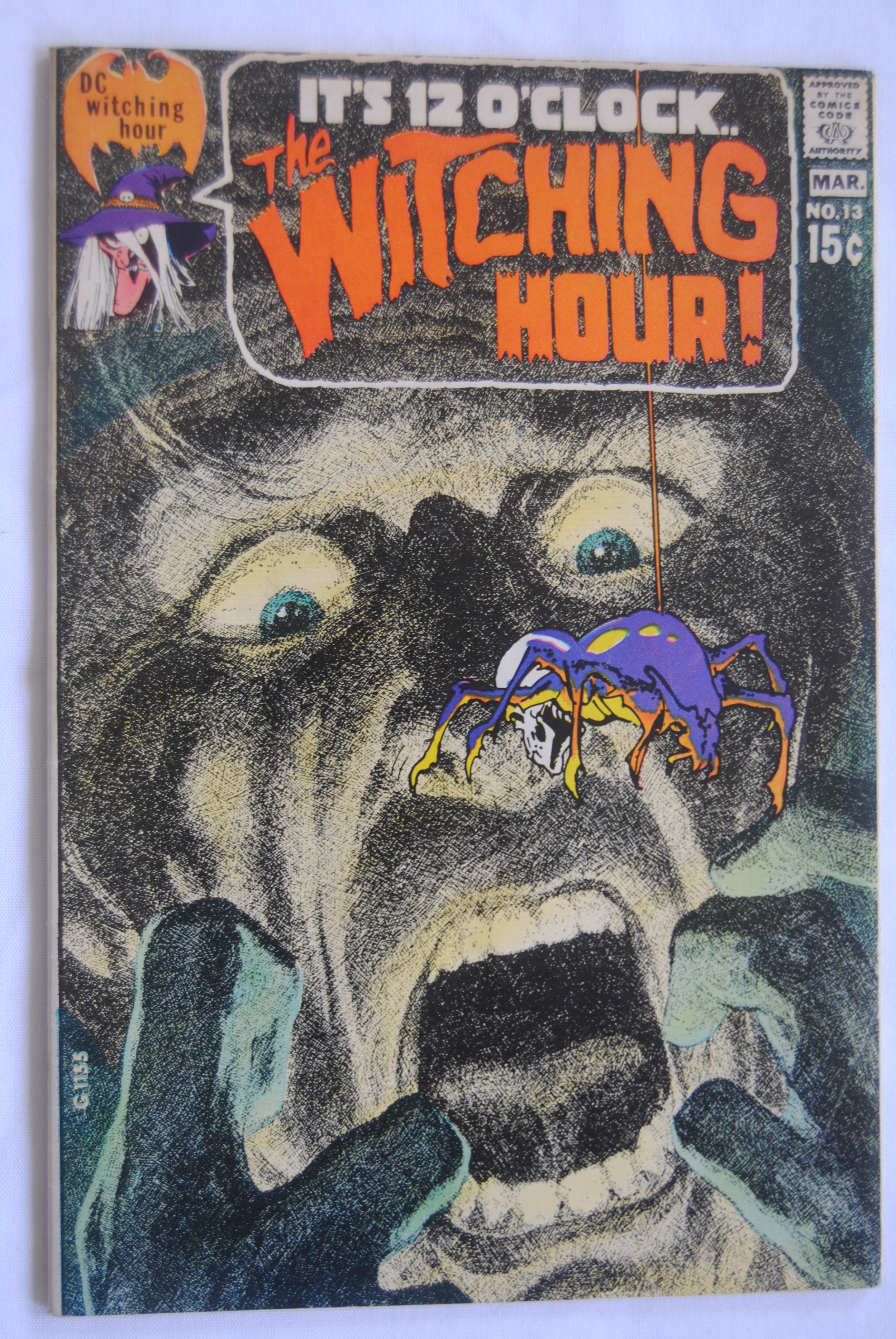 The Witching Hour 13 Comic Books Bronze Age Dc Comics Horror Sci Fi Hipcomic