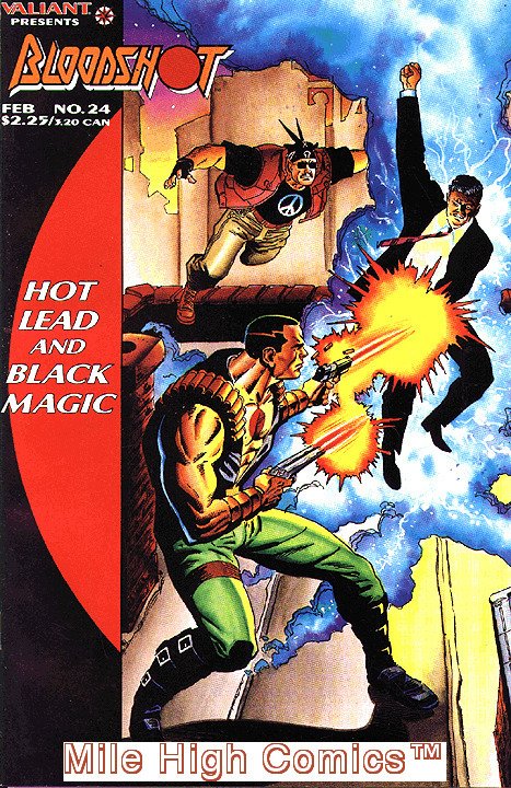 BLOODSHOT (1993 Series) (0-51) (VALIANT) #24 Fine Comics Book 