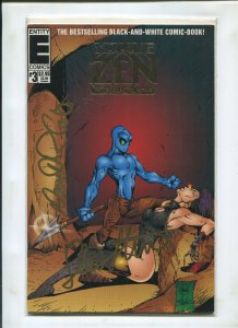 YOUNG ZEN INTERGALACTIC NINJA #3 (9.2) SIGNED BY STERN AND COTE