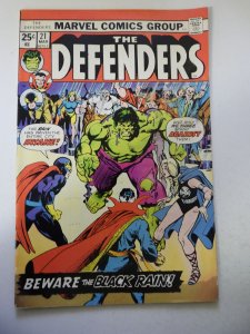 The Defenders #21 (1975) FN Condition