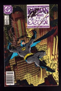 Batman #417 Newsstand Edition signed 2x (6.0) 1988