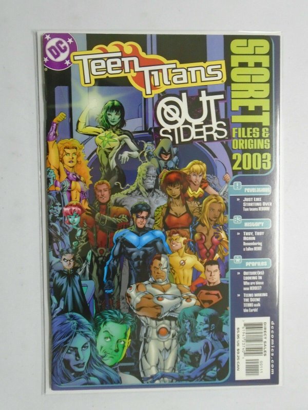 Teen Titans Outsiders Secret Files #2003, 8.0/VF (2003)