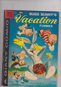 Dell Giant Bugs Bunny's Vacation Funnies #8