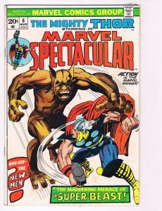 Marvel Spectacular # 6 FN/VF Comic Book Stan Lee Thor Avengers Hulk Hawkeye B99