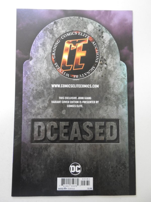 DCeased #3 Comics Elite Cover C (2019) VF/NM Condition! W/ COA!