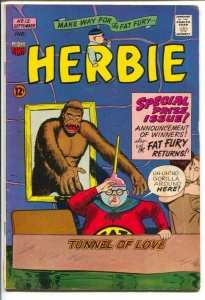 Herbie #12 1965-ACG-special prize issue-Sherlock Holmes parody-VG
