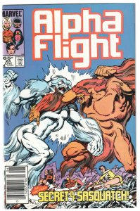 Alpha Flight #23 (1985) Mark Jeweler Variant