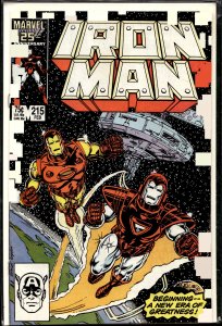 Iron Man #215 (1987) Iron Man