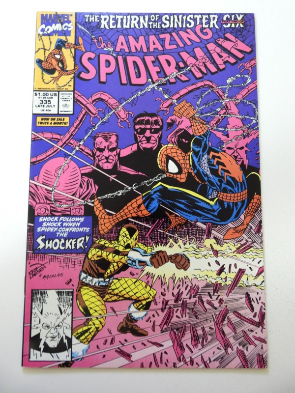 The Amazing Spider-Man #335 (1990) VF+ Condition