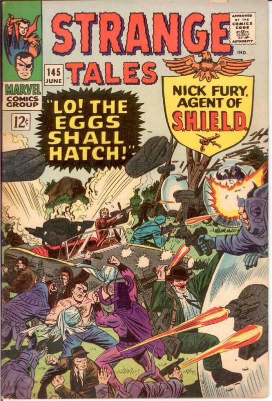 STRANGE TALES 145 FINE  June 1966 COMICS BOOK