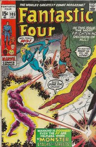 Fantastic Four #105 (1970) - VF- Nice !