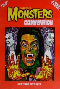 FAMOUS MONSTERS '74 CON - ORIGINAL WARREN WAREHOUSE POSTER - G/VG x 2 Posters