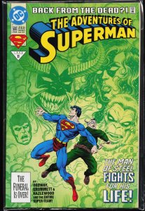Adventures of Superman #500 (1993) Superman [Key Issue]