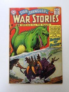 Star Spangled War Stories #122 (1965) GD/VG condition moisture damage