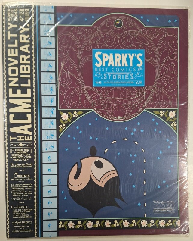 ACME NOVELTY LIBRARY 4 (Winter 1994-1995 SPARKY'S BEST ) Chris Ware masterpiece