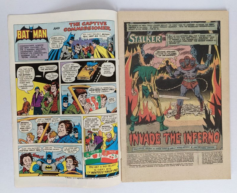 Stalker #4  (1975) VG   Steve Ditko & Wally Wood art