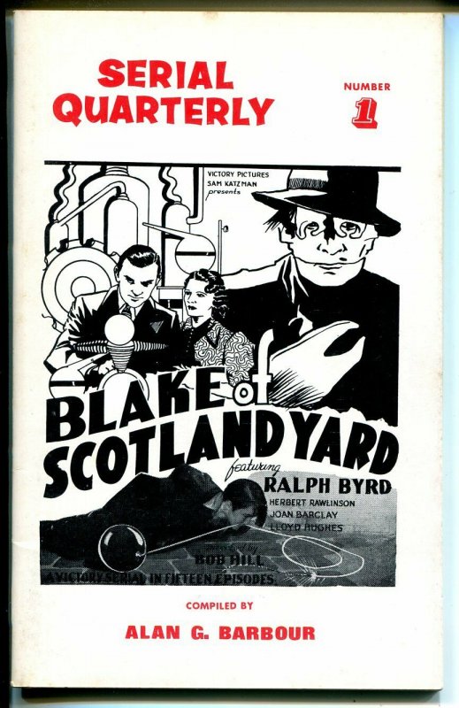 Serial Quarterly #1 1966-synopsis-Superman-Blake of Scotland Yard-1st issue-VF