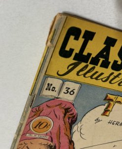 Classics Illustrated #36 Typee HRN 36 G/VG 3.0 First Edition