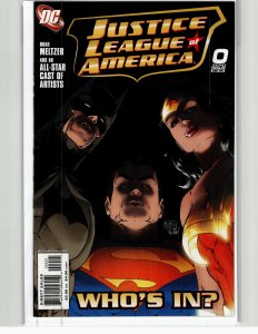 Justice League of America #0 Michael Turner Cover (2006) Justice League