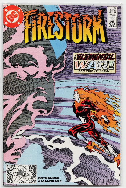 Firestorm, the Nuclear Man #91 (1989) Firestorm