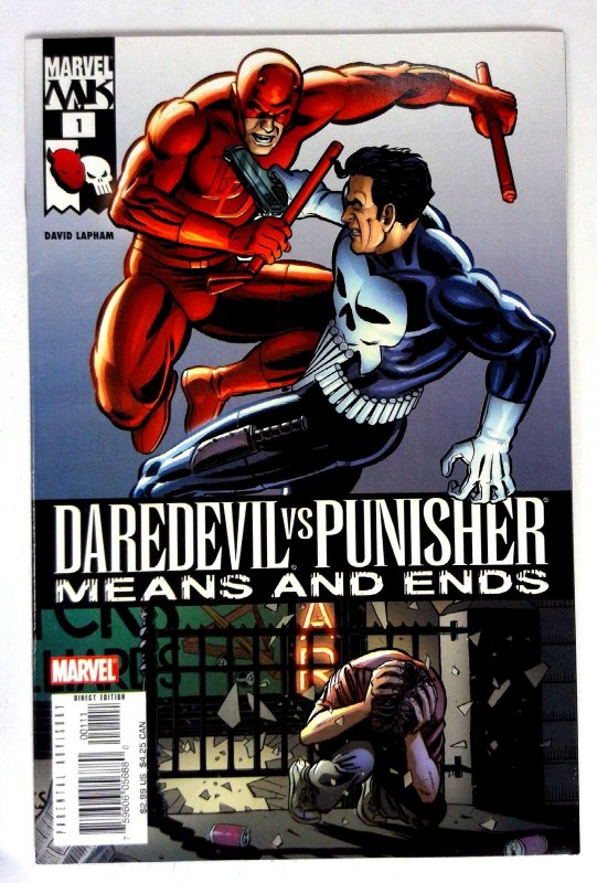 Daredevil vs Punisher #1 David Lapham Marvel (2005) NM-