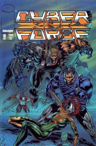 Cyberforce (1993 series) #9, NM + (Stock photo)