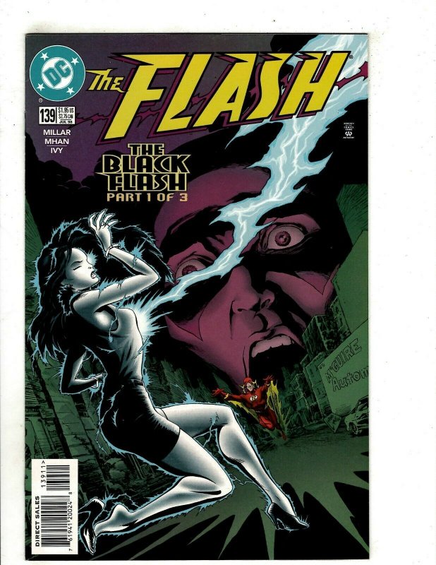 Flash # 139 NM DC Comic Book Black Flash Key Issue Superman Batman Joker OF41