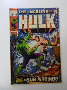 The Incredible Hulk #118 (1969) FN- condition