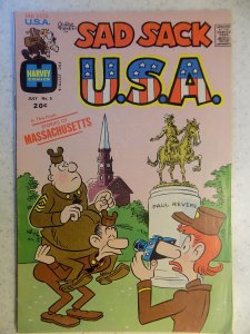 SAD SACK USA # 5 DOUBLE DOG EAR BACK COVER