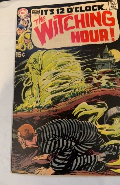 WITCHING HOUR #7 (1970) DC Comics M Kaluta, A Toth, N Adams FN/FN+
