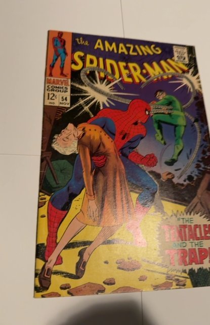 The Amazing Spider-Man #54 (1967)The tentacles and the trap