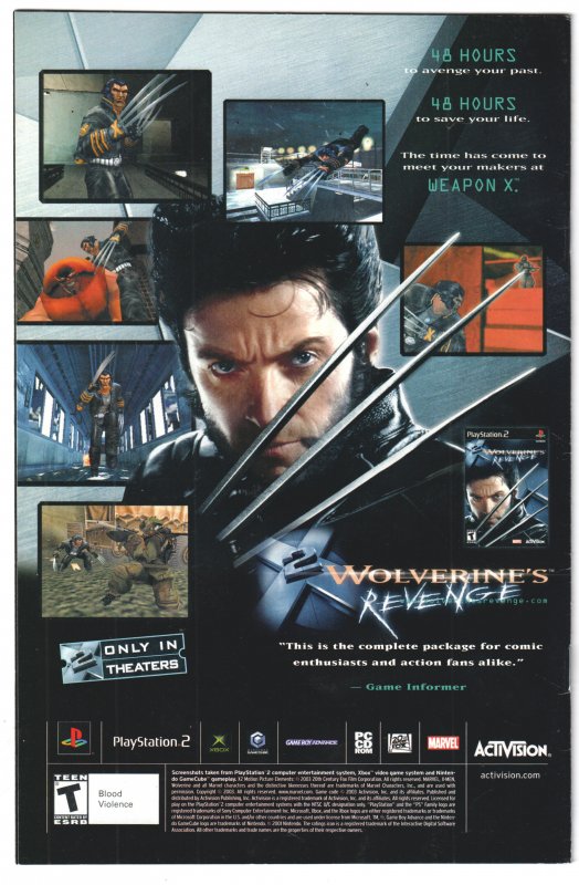 New X-Men #144 (2003) Signed by Chris bachalo