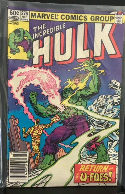 The Incredible Hulk #276 (1982) | Comic Books - Bronze Age, Marvel ...