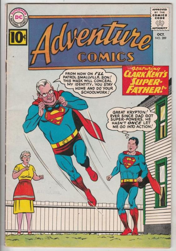 Adventure Comics #289 (Oct-61) FN/VF+ High-Grade Superboy