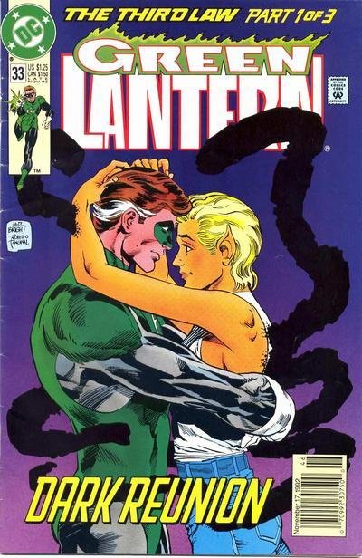 Green Lantern (3rd Series) #33 (Newsstand) VF ; DC | the Third Law 1