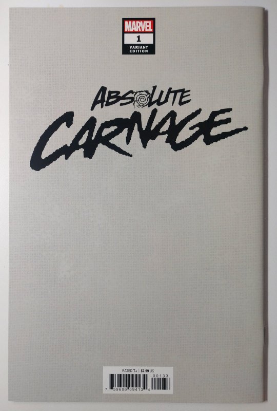 Absolute Carnage #1 (9.4, 2019) Five-part limited series