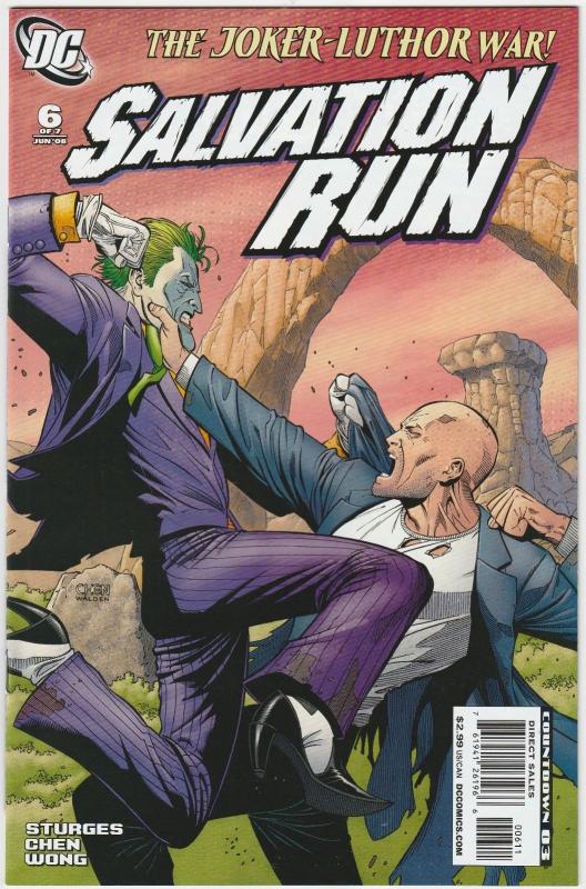 7 Salvation Run DC Comic Books # 1 2 3 4 5 6 7 Captain Cold Lex Luthor LH7