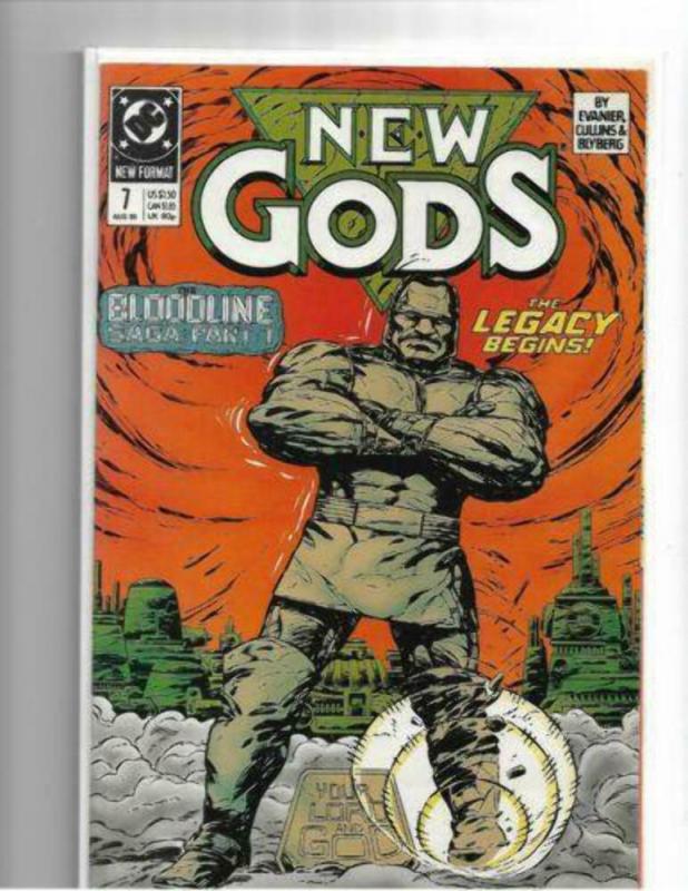 NEW GODS #7-12 - NM/NM+ DARKSEID - BLOODLINE SAGA - COPPER AGE KEY STORYLINE SET