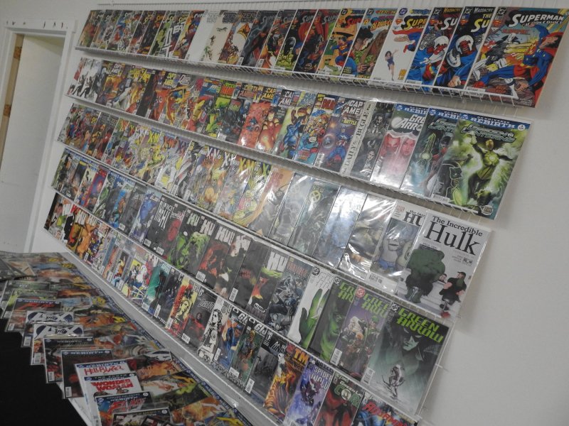 Huge Lot of 170+ Comics W/ X-Men, Hulk,  Flash! Avg. VF Condition!