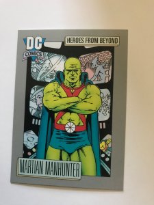 MARTIAN MANHUNTER #121 card : 1992 DC Universe Series 1, NM/M, Impel