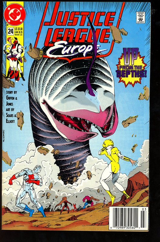 Justice League Europe #24 (1991)