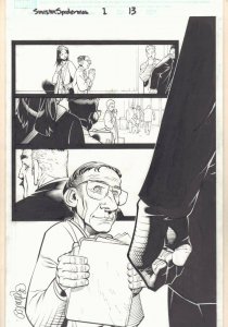 Dark Reign: Sinister Spider-Man #1 p.13 - J. Jonah Jameson art by Chris Bachalo