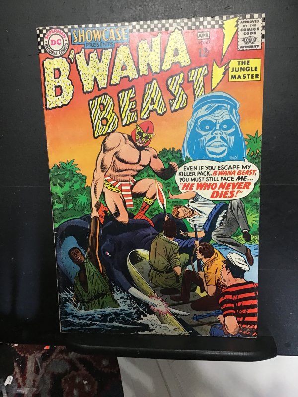 Showcase #67 (1967) B’Wana Beast! High-grade key! VF/NM Boca CERT!