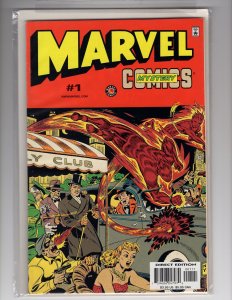 Marvel Mystery Comics #1 (1999) FACSIMILE Reprint ~ GA HUMAN TORCH!     / HCA4